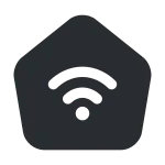 Home Wifi SVG Icon
